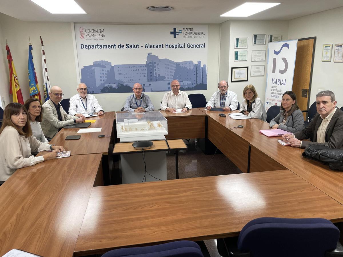 Reunión del equipo directivo de la Agrupación Sanitaria Interdepartamental (ASI) Alicante-Centro