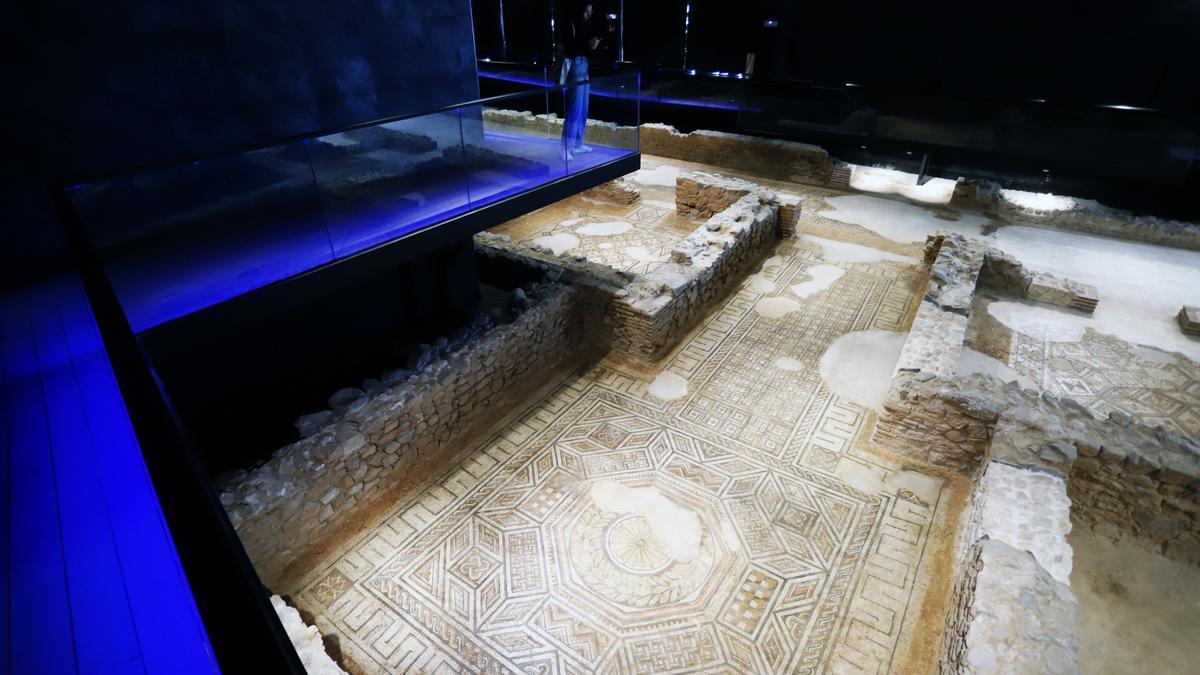 Los restos de la villa romana de Antiopa y  su colección museográfica, en Rincón de la Victoria.