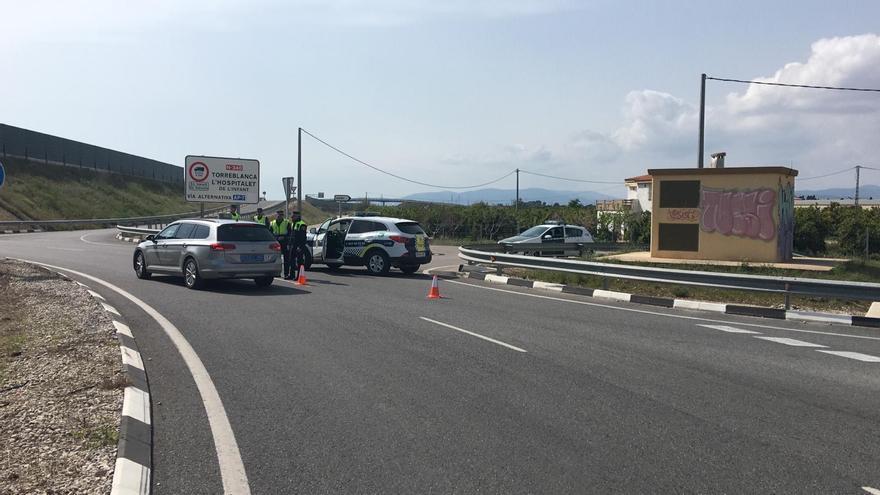 Detenido en un control en Vinaròs por conducir ebrio un coche robado