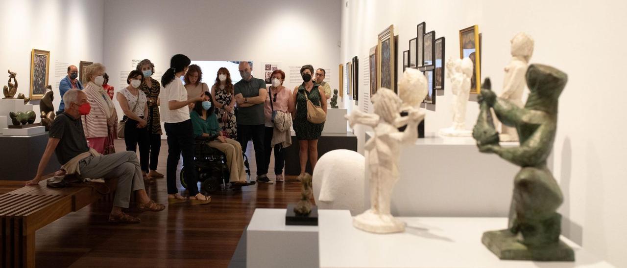 Público asistente a la inauguración de la muestra en el Museo de Zamora. | Ana Burrieza