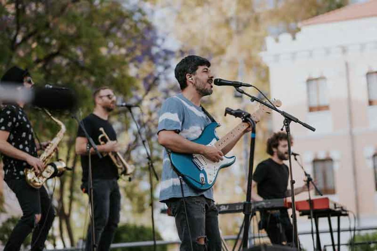 Los murcianos Jamones con Tacones, uno de los tres conciertos de Euterpe