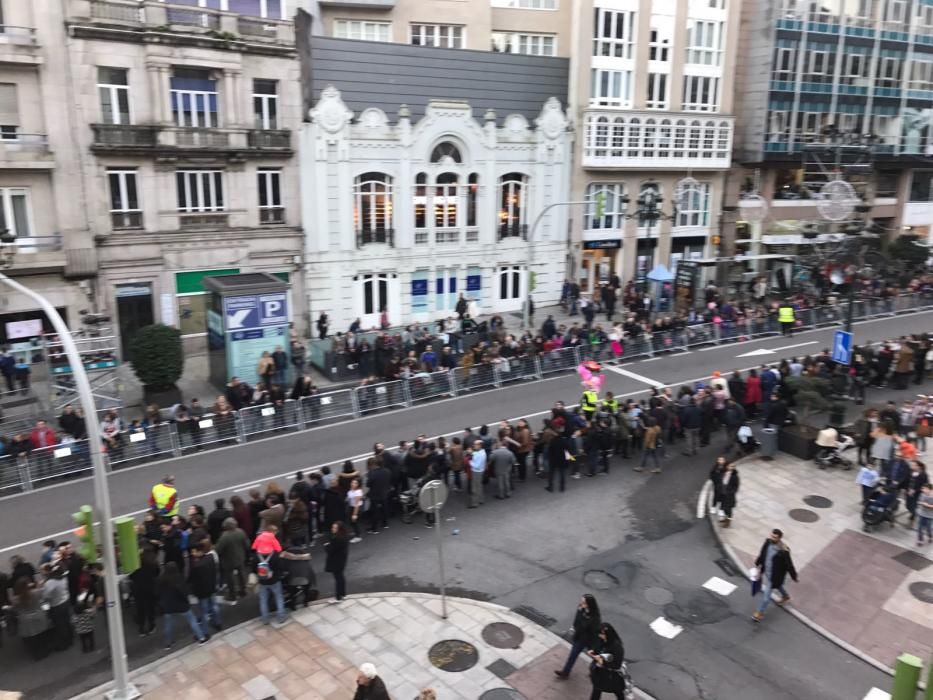 Cabalgata de Reyes en Vigo 2017