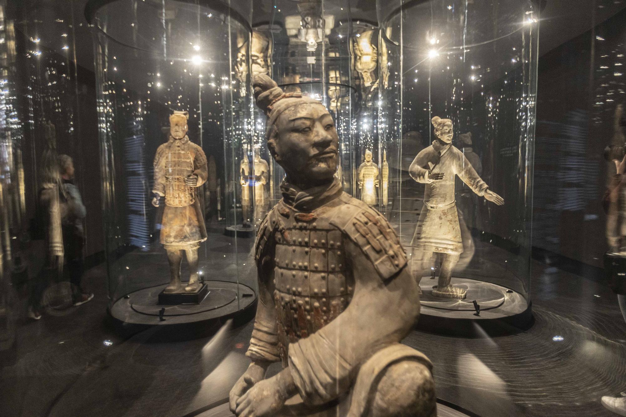 La inauguración de la exposición El legado de las dinastías Qin y Han. Los guerreros de Xian