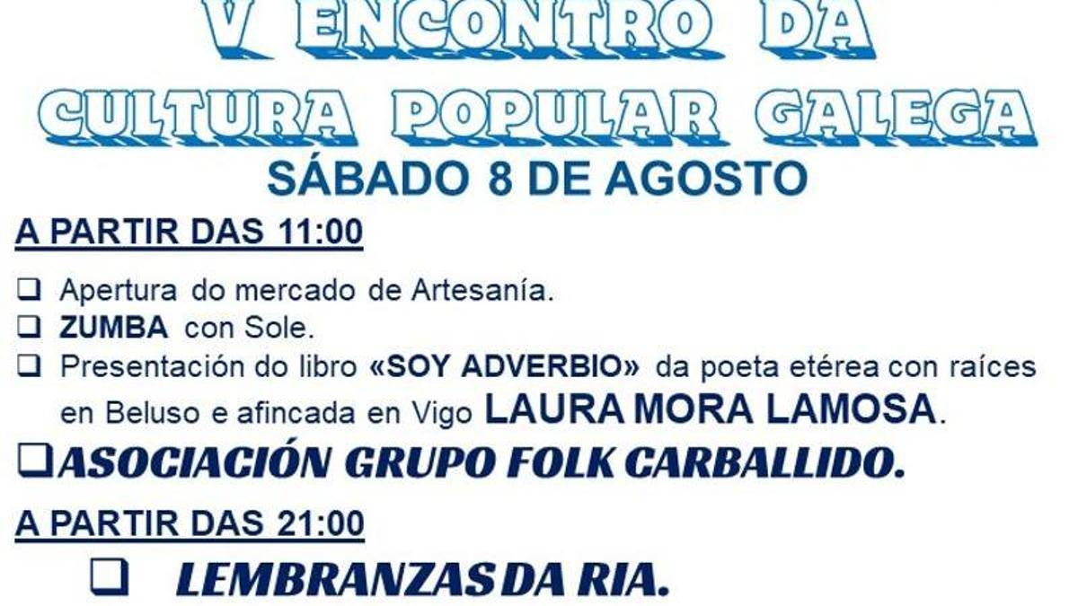 Cartel del certamen.