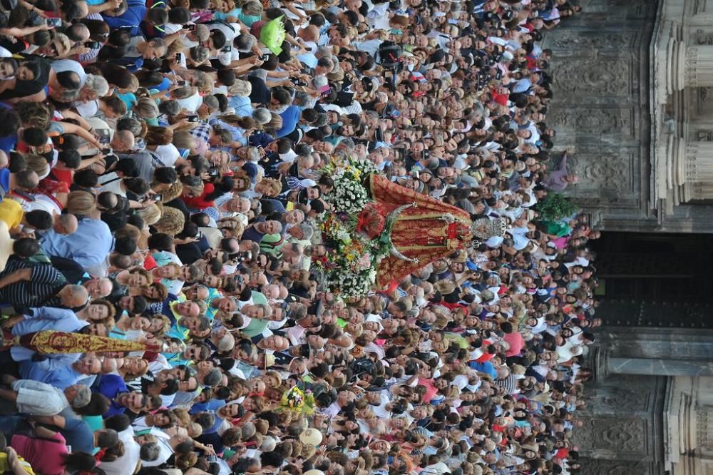 Romería de la Virgen de la Fuensanta: Salida de la