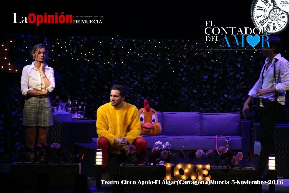 Obra de teatro "El contador del amor" en el Teatro