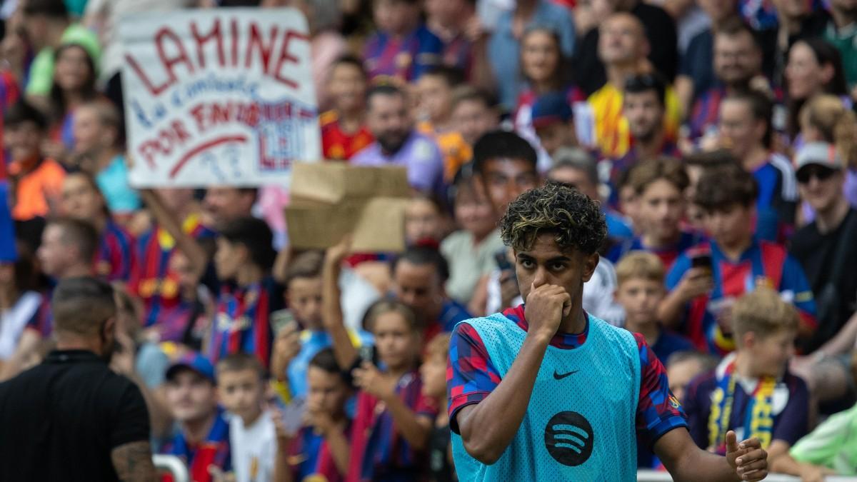 Lamine Yamal, un icono en Suiza