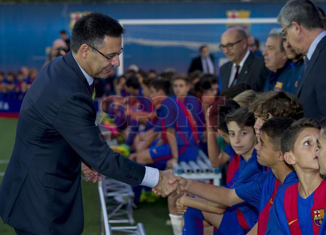 Las imágenes de la presentacion de la cantera del FC Barcelona