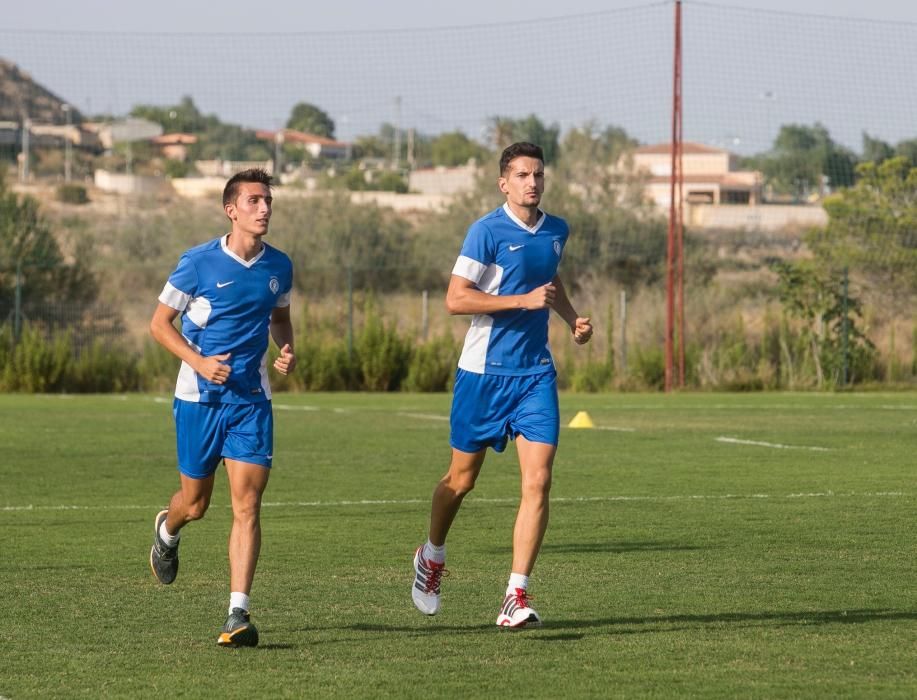 Primer entrenamiento del Hércules