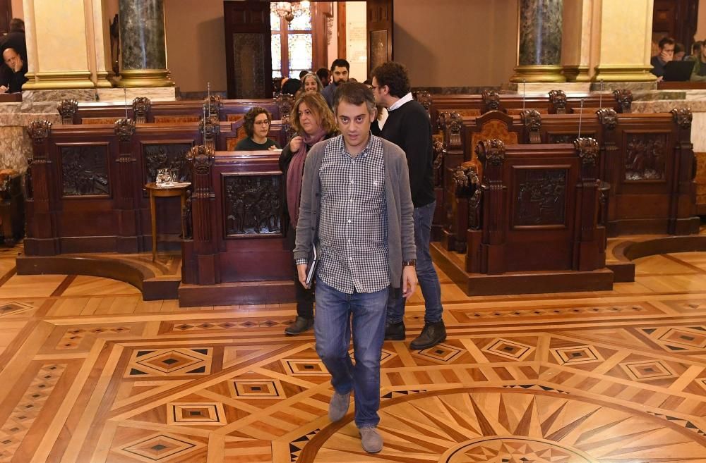 Pleno en el Ayuntamiento de A Coruña (02/11/16)