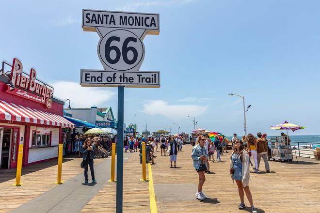 Ruta 66 Route 66 Santa Monica End of the trail.