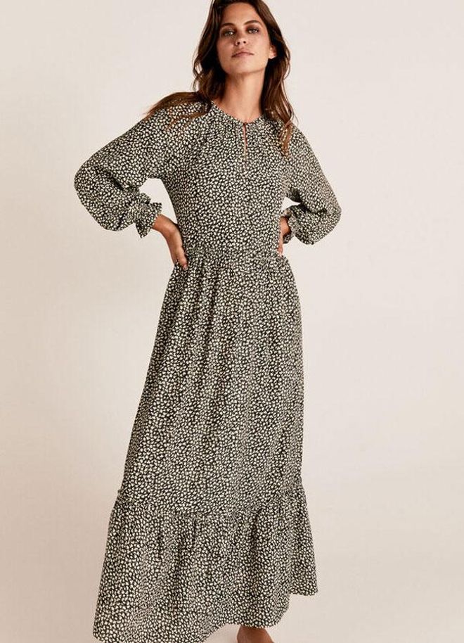Vestido estampado floral de Cortefiel