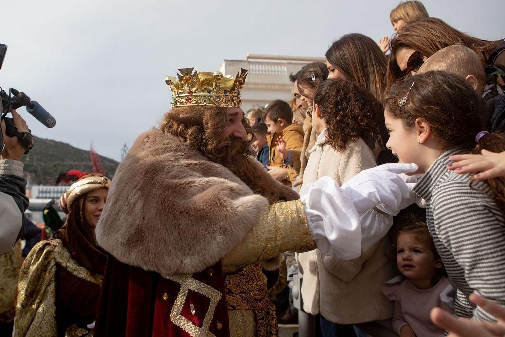 El desembarco en Cartagena de los Reyes Magos, en imágenes
