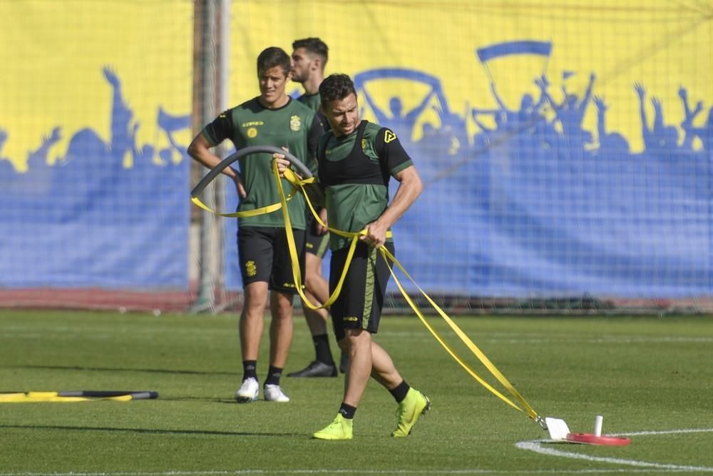 Entrenamiento de la UD Las Palmas