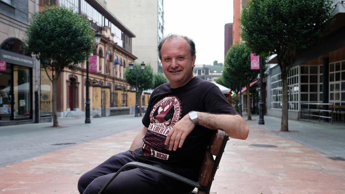 David Álvarez, coordinador de IU Langreo.