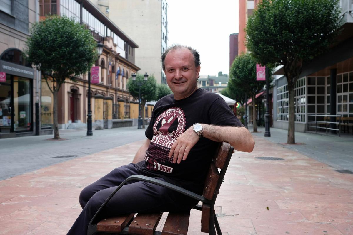 David Álvarez, coordinador de IU Langreo.