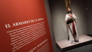 Uno de los vestidos del ’armario de la reina’.