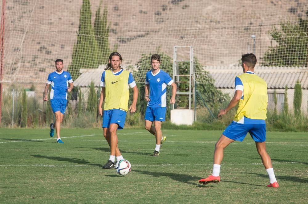 Primer entrenamiento del Hércules