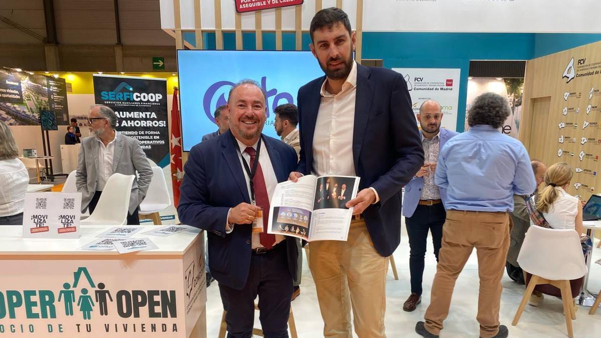 Antelo, en la Feria de Vivienda en Madrid