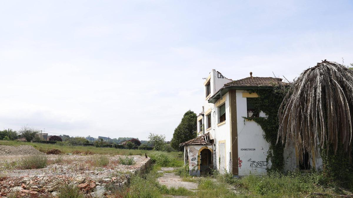 Terrenos de la antigua Champanera de Villaviciosa.