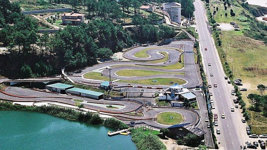 Imagen de archivo del circuito París Dakart en Sanxenxo.