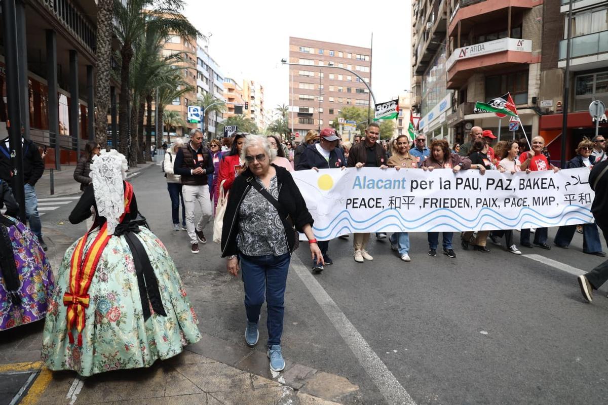 Así ha sido la manifestación de "No a la guerra"
