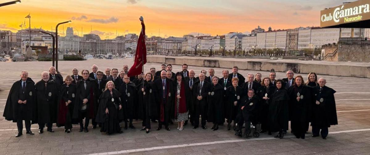 Reunión de la Real Orden de Caballeros de María Pita