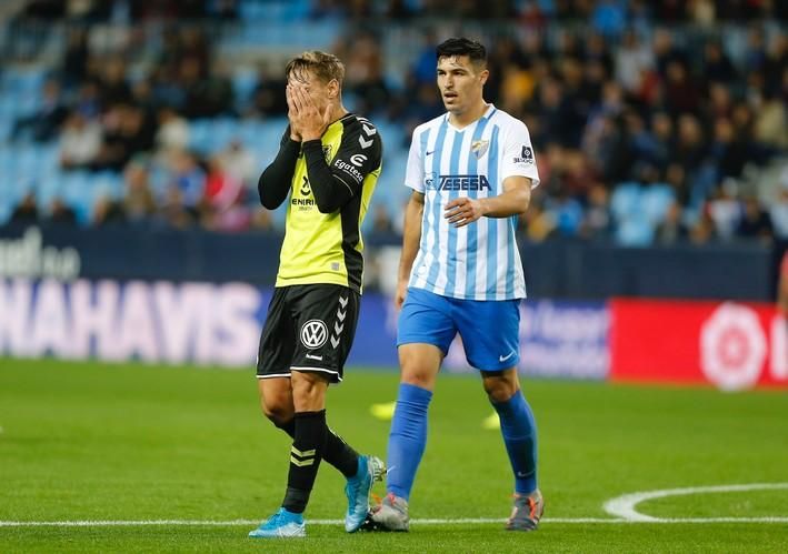 El CD Tenerife no pudo ganar a un sólido Málaga CF en casa