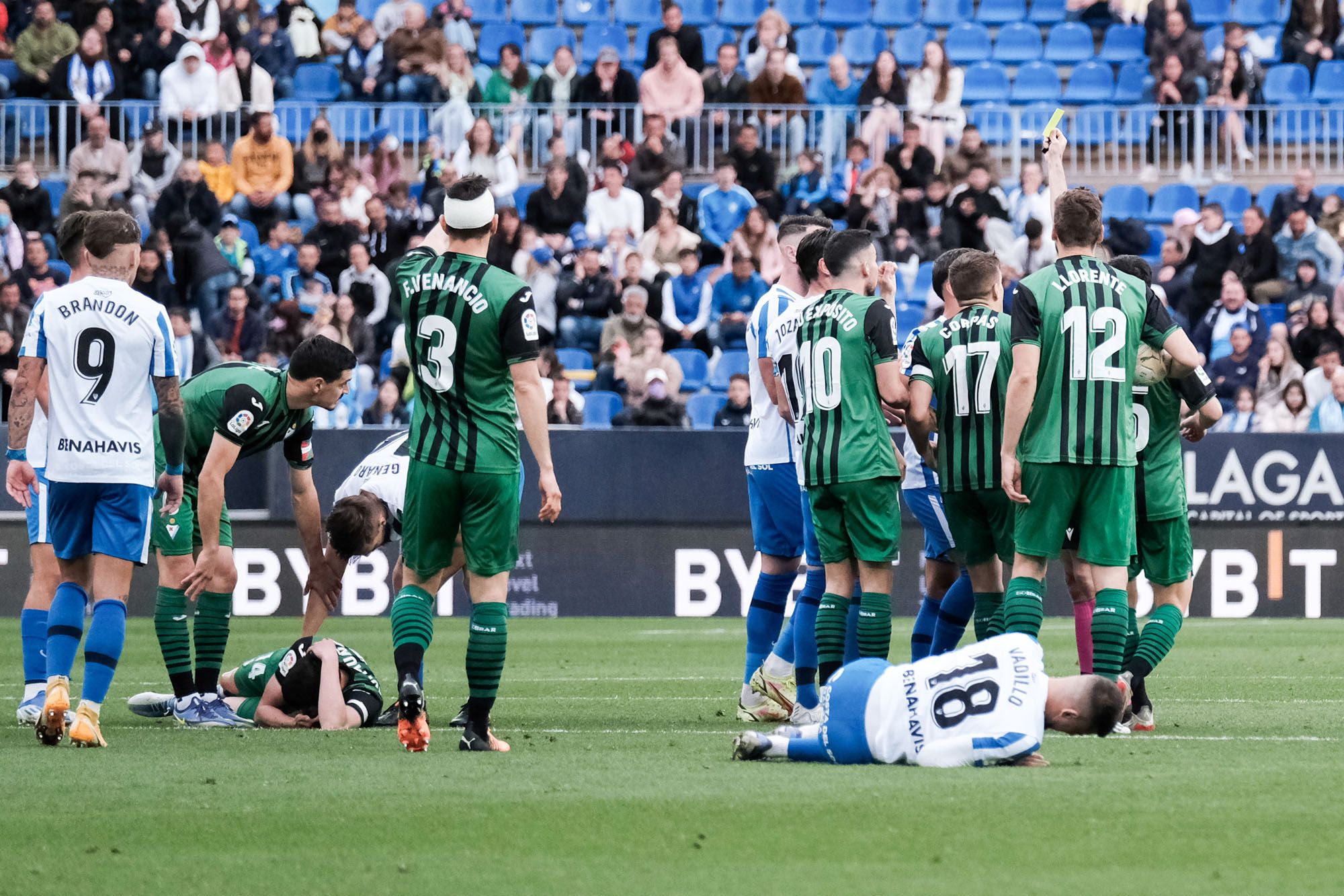 Las imágenes del Málaga CF - SD Éibar en La Rosaleda