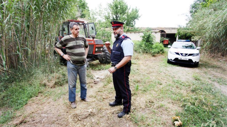 Mossos i pagesos lluiten plegats contra els robatoris