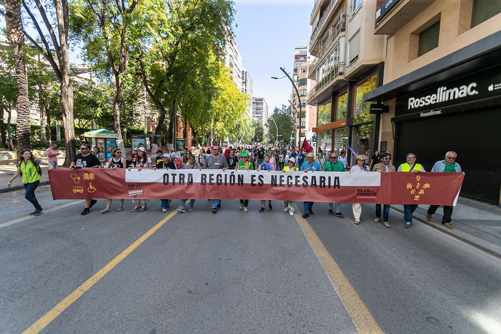 Las marchas de la dignidad este 9 de junio, en imágenes