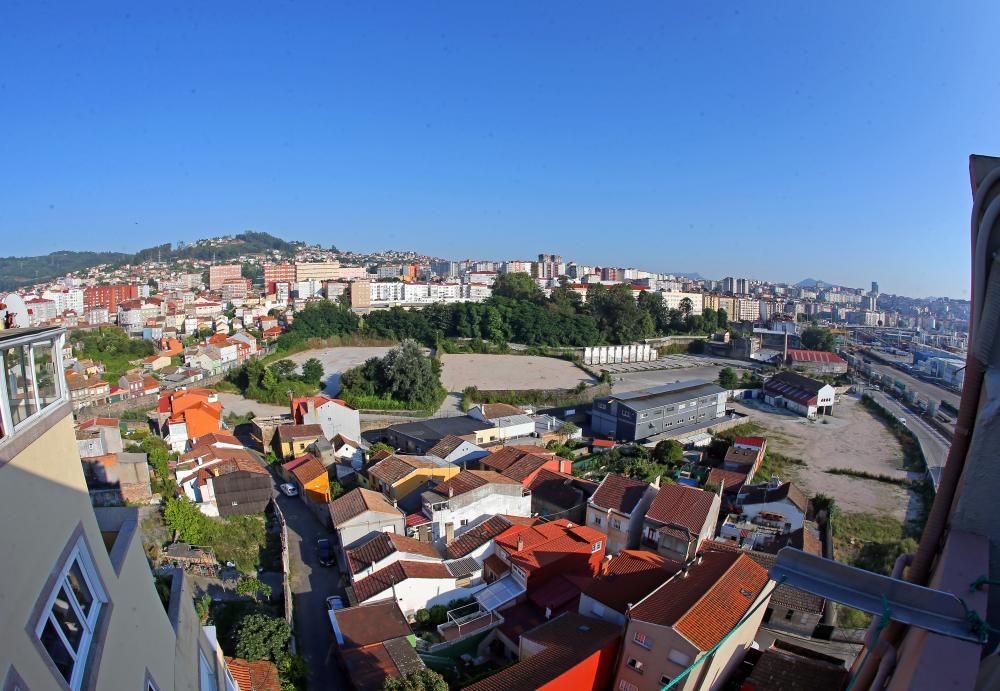 Vista del almacén de Progeco // Marta G. Brea