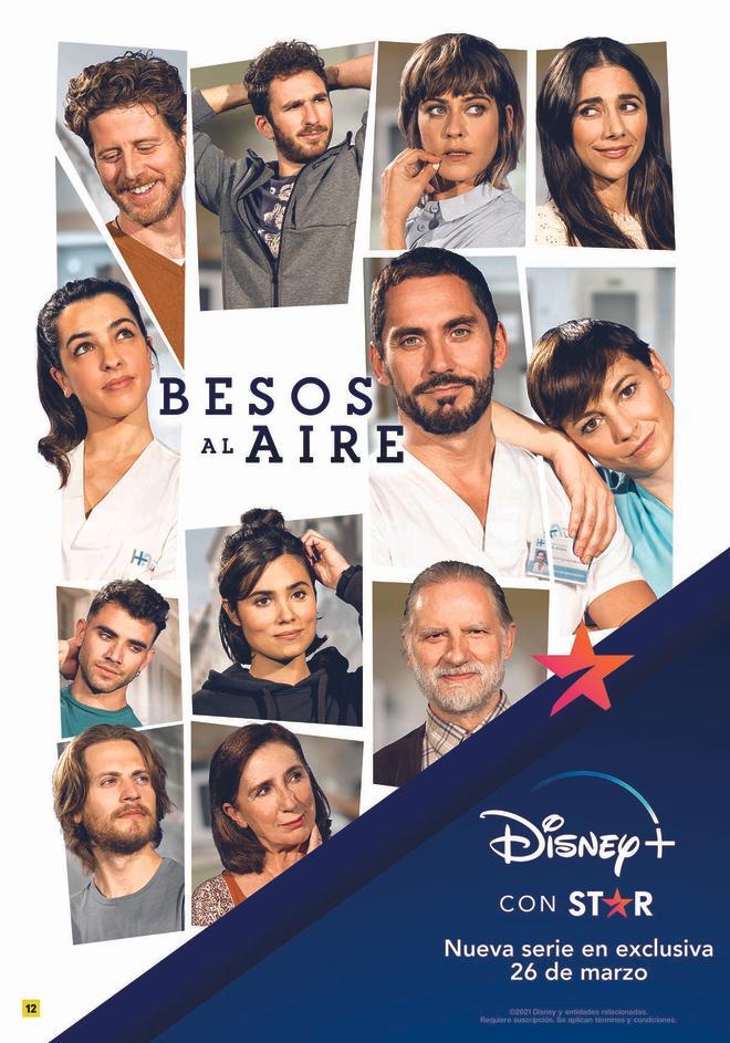 Poster de la miniserie 'Besos al aire'