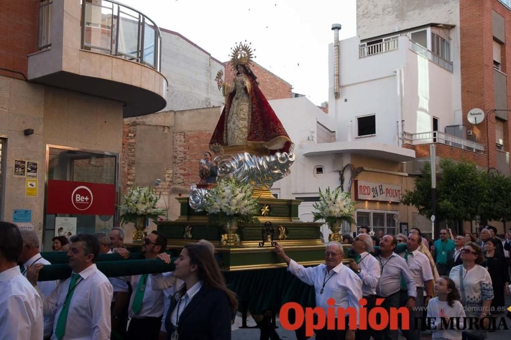 Traslado de la Virgen de la Esperanza al barrio de