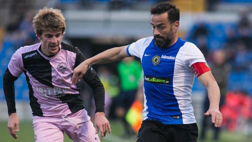 Peña en el partido ante el Sabadell