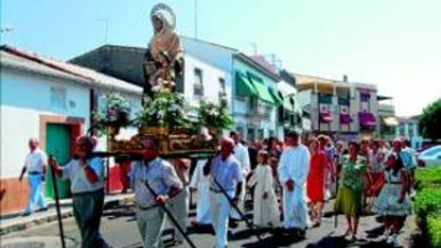 El calor, protagonista en la clausura de las fiestas