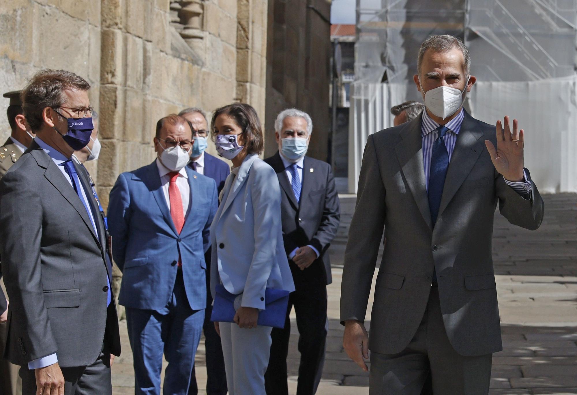 El Rey Felipe VI inaugura el I Congreso Mundial Xacobeo