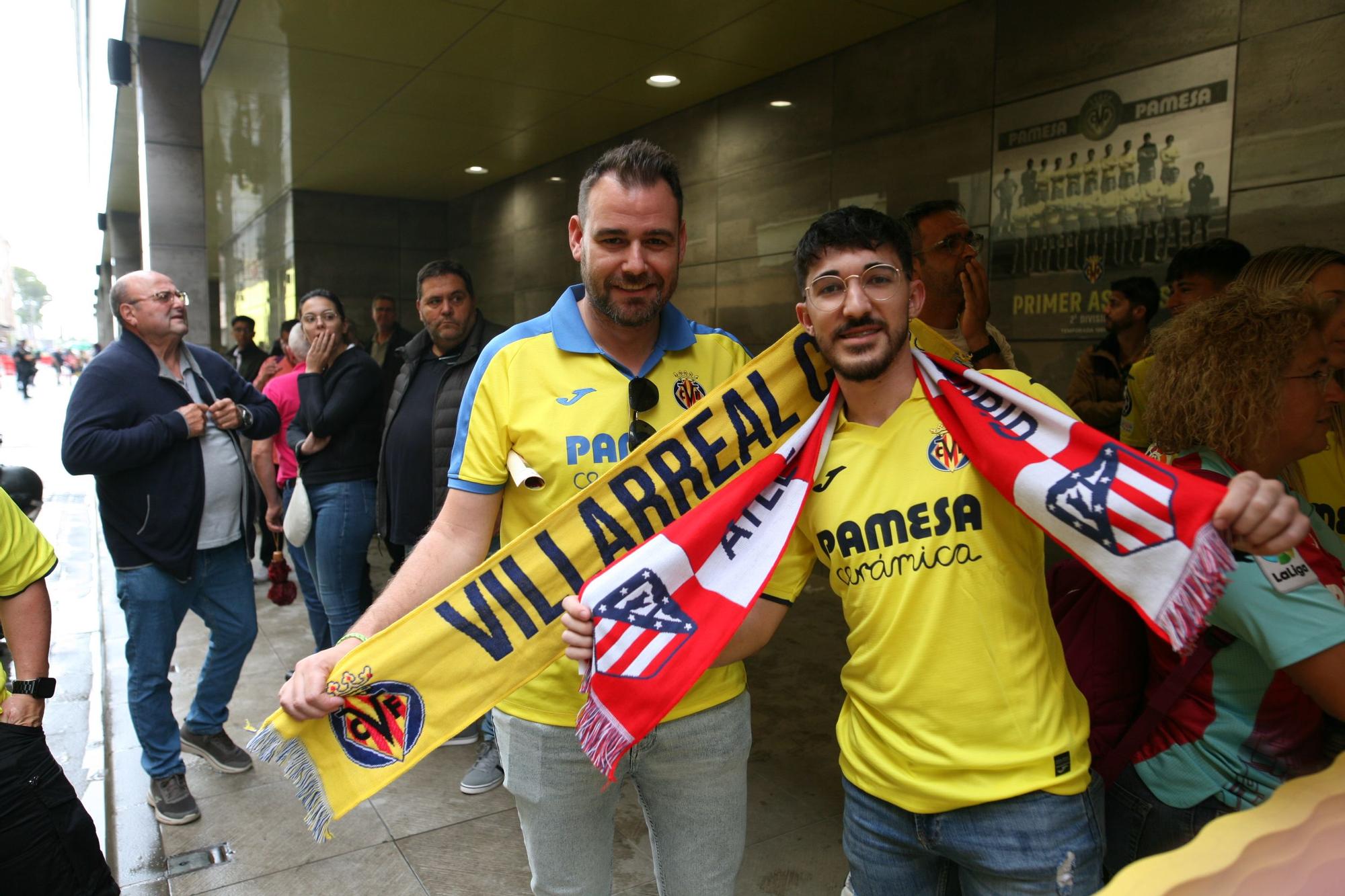 Galería | Las mejores imágenes de la afición amarilla en el Villarreal-Atlético de Madrid