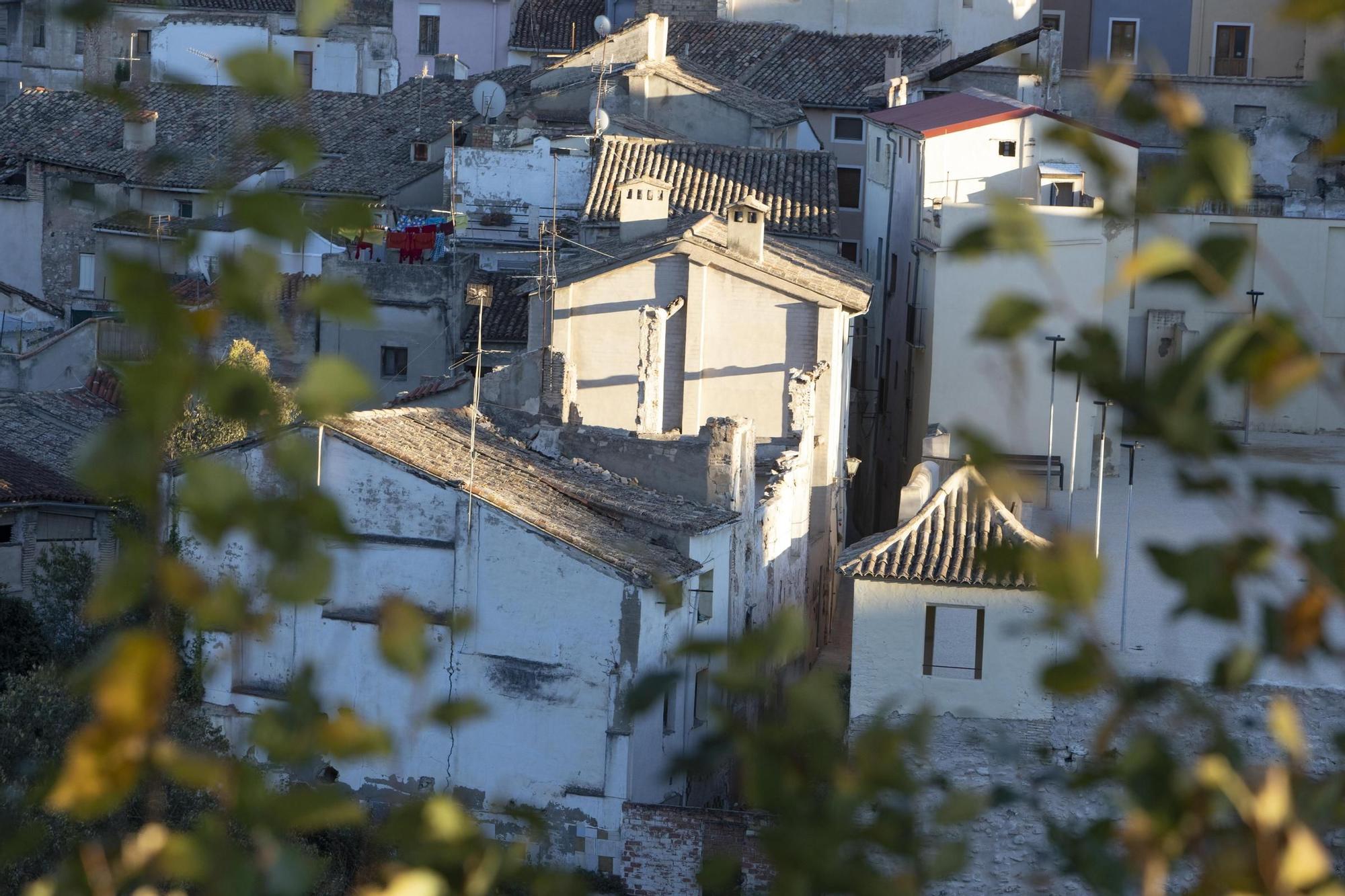 Ontinyent invierte 318.000 para en la estabilización de seis casas en mal estado en la calle Muralla