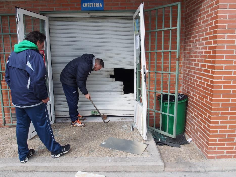 Robo en las instalaciones del Atlético de Lugones