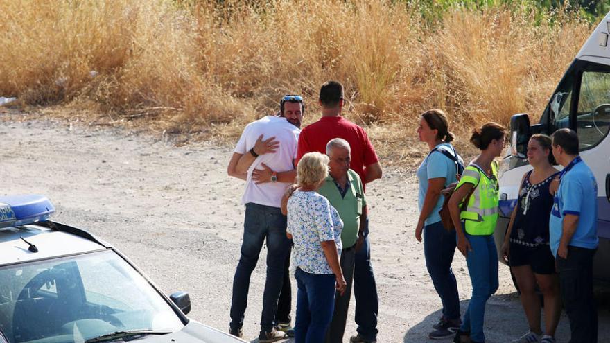 Pizarra, consternada por la muerte de Lucía