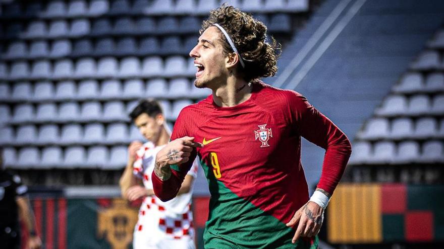 Fabio Silva, delantero de la UD Las Palmas, citado con la absoluta de Portugal