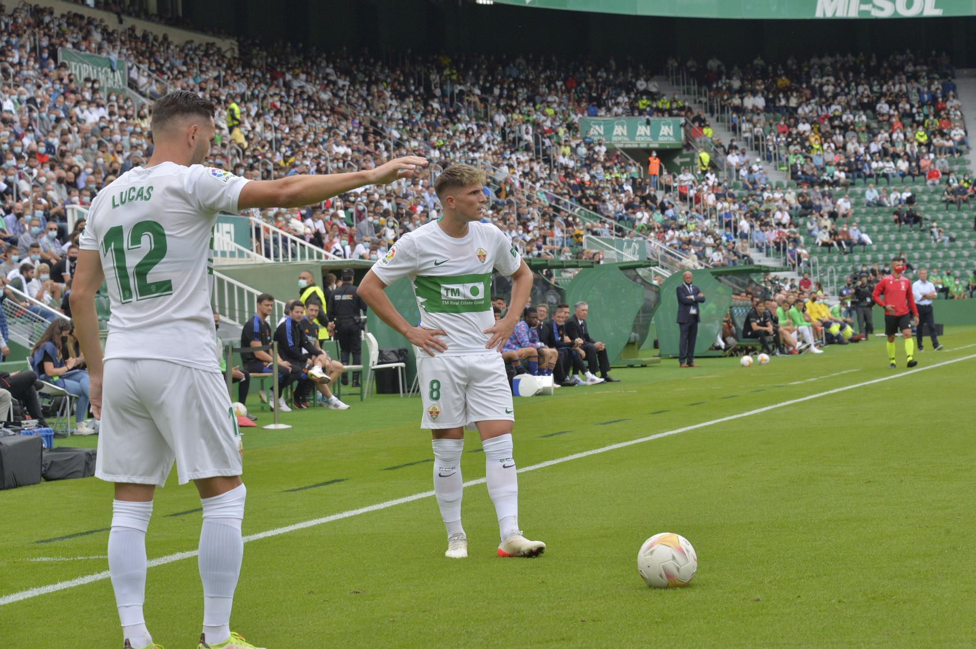 Las mejores imágenes del Elche - Real Madrid