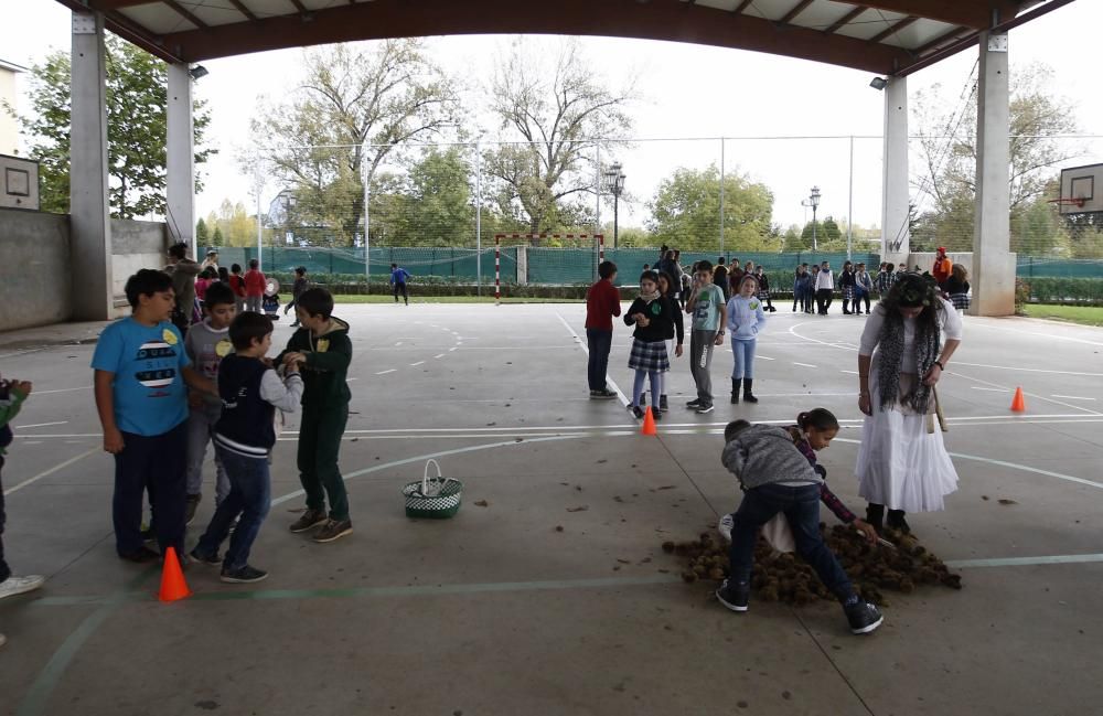 Amagüestu en el Colegio Poeta Ángel González