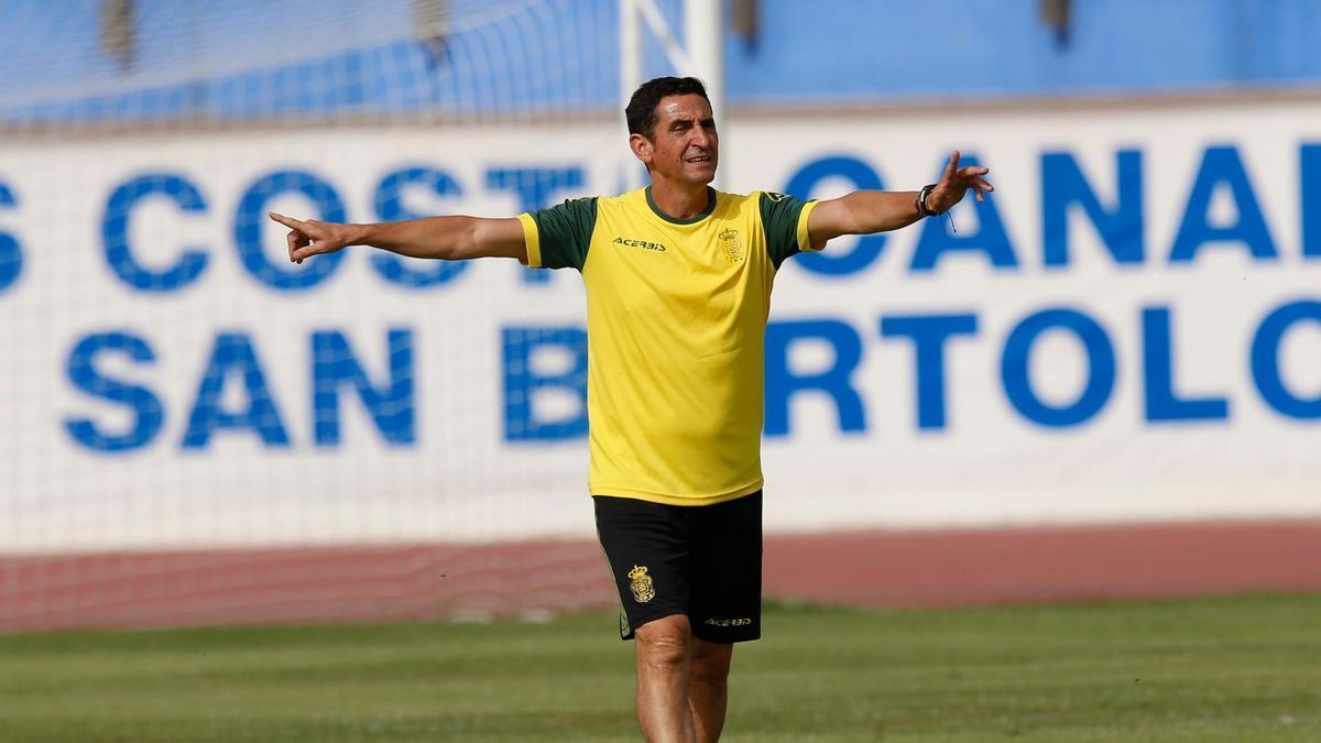 Manolo Jiménez, entrenador del Zaragoza en 2011, y de la UD en 14 partidos en la campaña 2018-19.