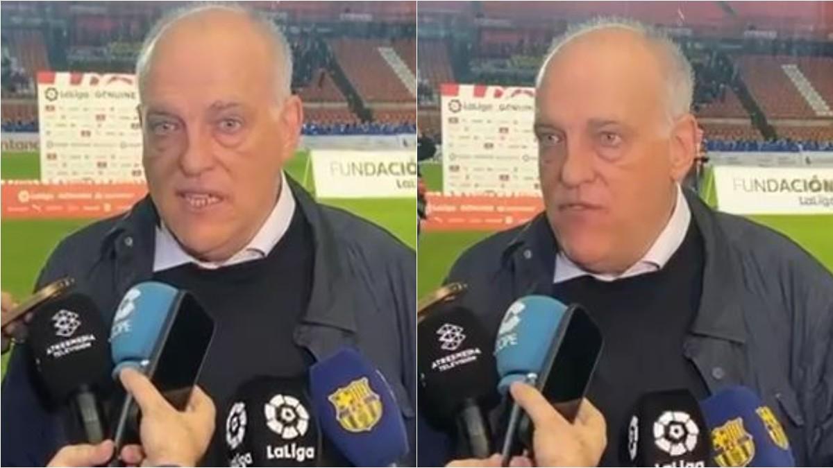 Tebas: ¿Piqué? Pues que la próxima vez vote a VOX