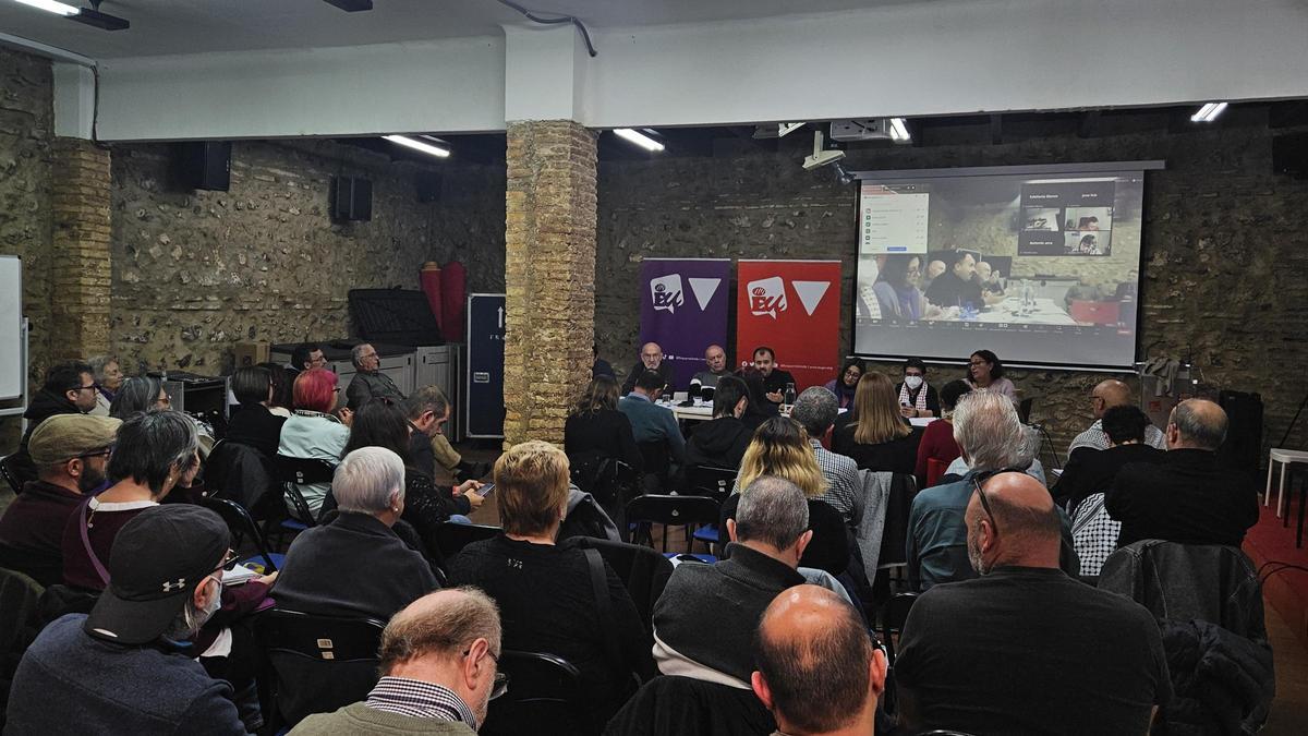 Asamblea ordinaria de Esquerra Unida del País Valencià, el pasado sábado