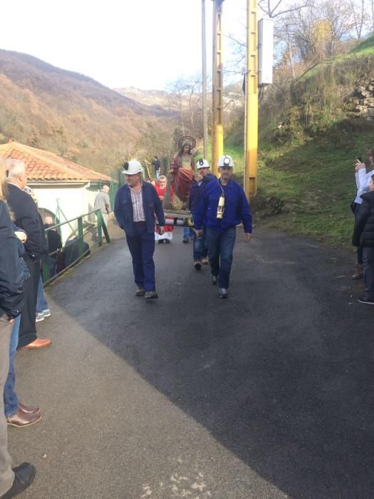 Fiesta de Santa Bárbara en las Cuencas