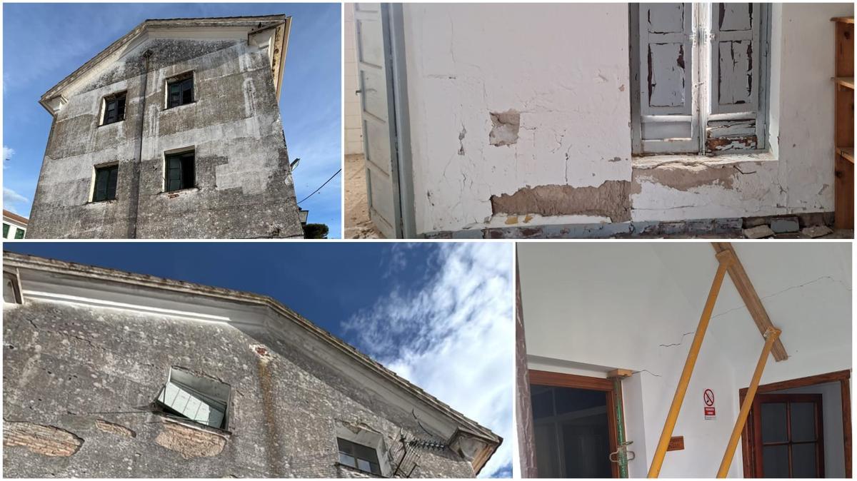 Fotografías de varios cuarteles de la Guardia Civil en la provincia de Córdoba, cedidas por la AUGC.