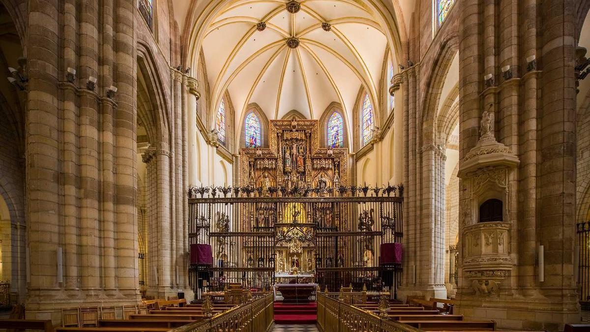 Nave central de la Catedral de Murcia